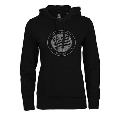 <span class="SmallerGrad1">SK Sturm - Damen Hoody Strass schwarz</span>