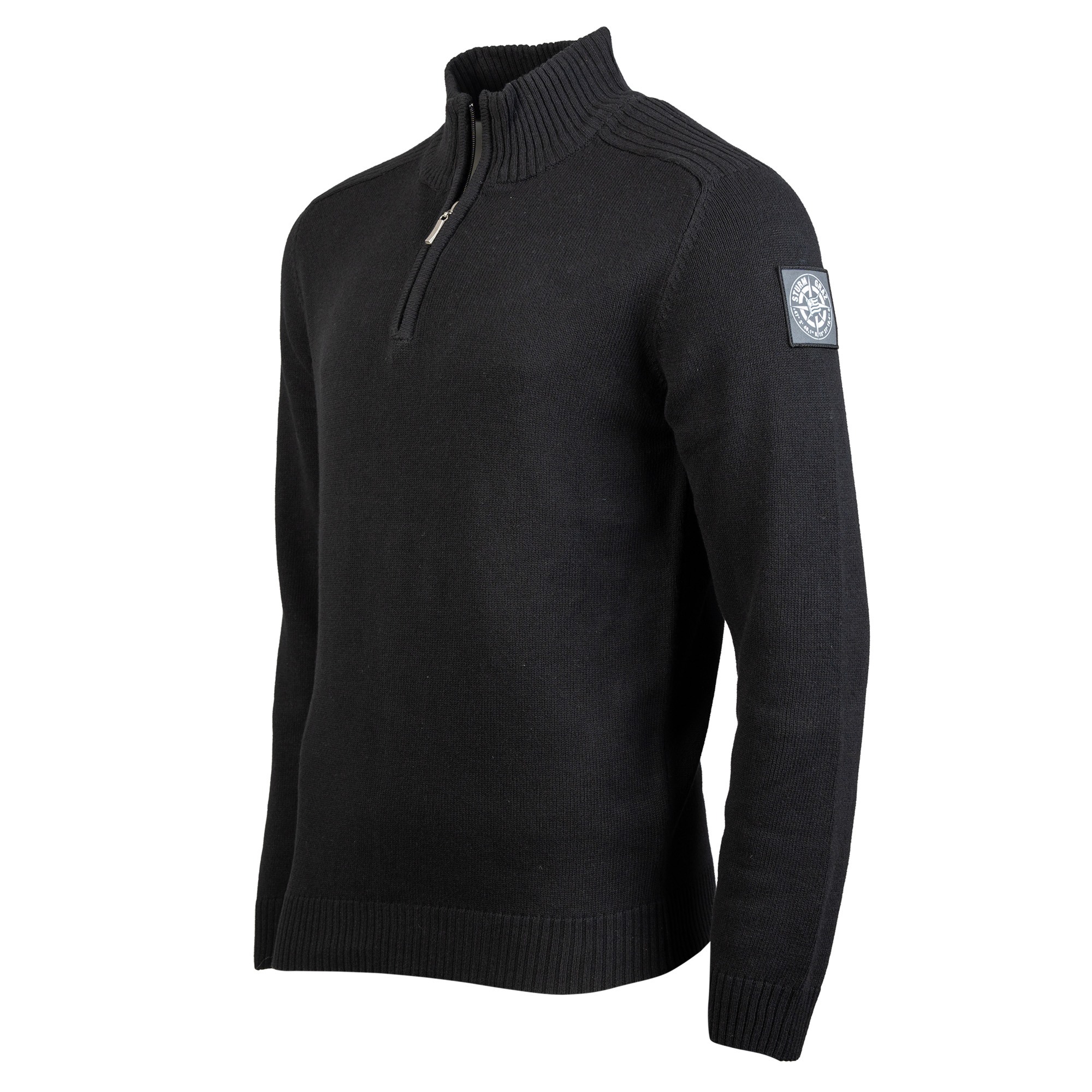 <span class="SmallerGrad2">SK Sturm - Half Zip Sweater Black Home schwarz</span>