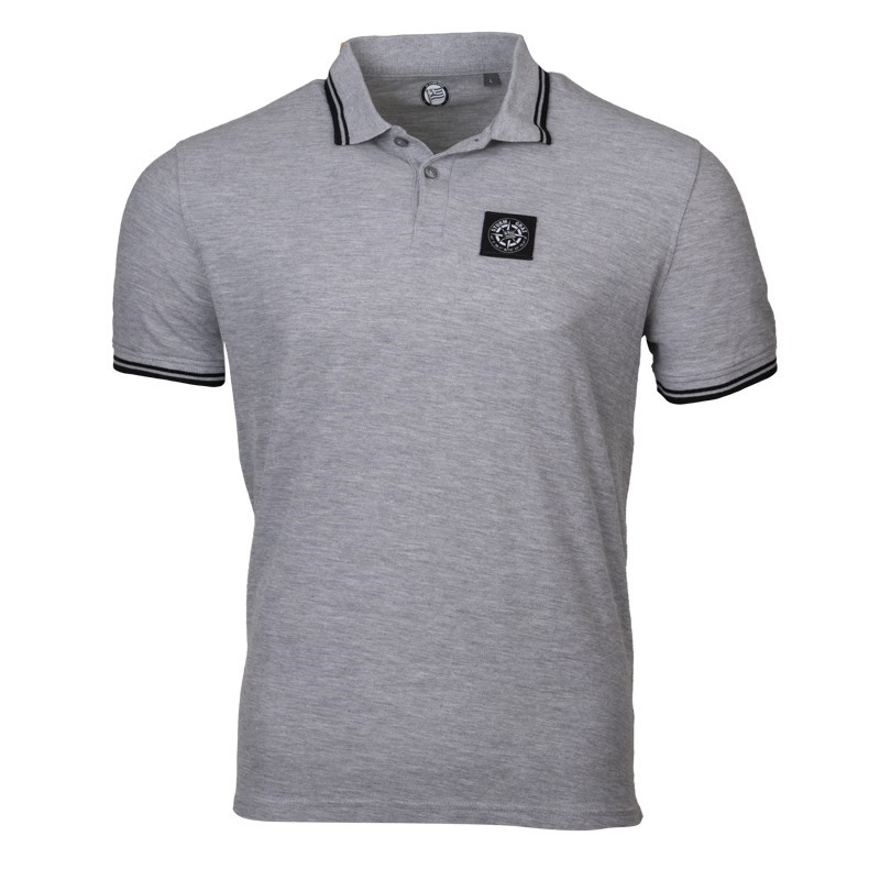 SK Sturm - Polo Black Home grau
