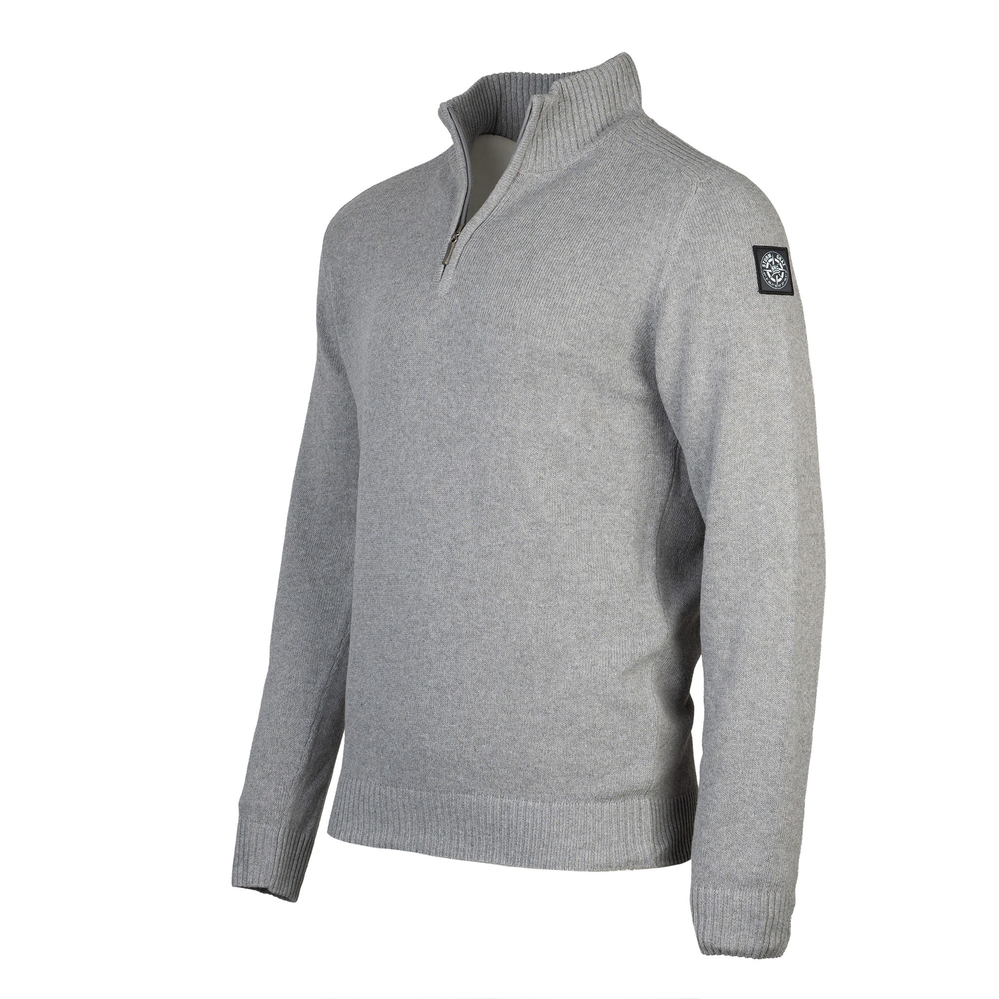 <span class="SmallerGrad2">SK Sturm - Half Zip Sweater Black Home grau</span>