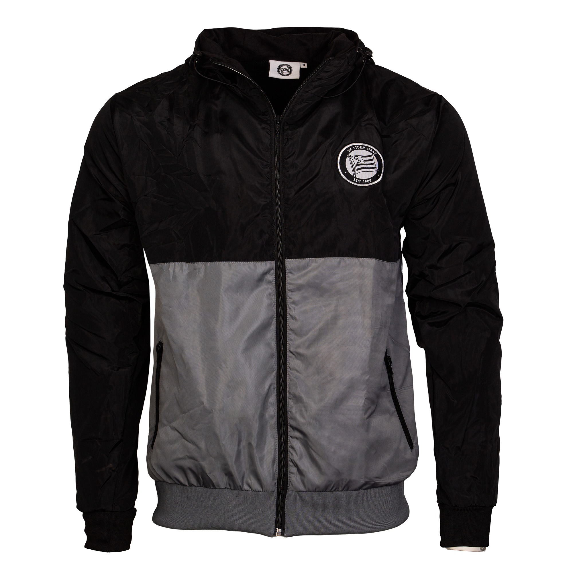 <span class="SmallerGrad1">SK Sturm - Windbreaker schwarz/grau</span>