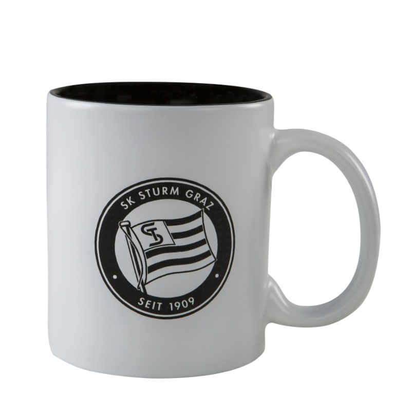 SK Sturm - Tasse Logo weiß