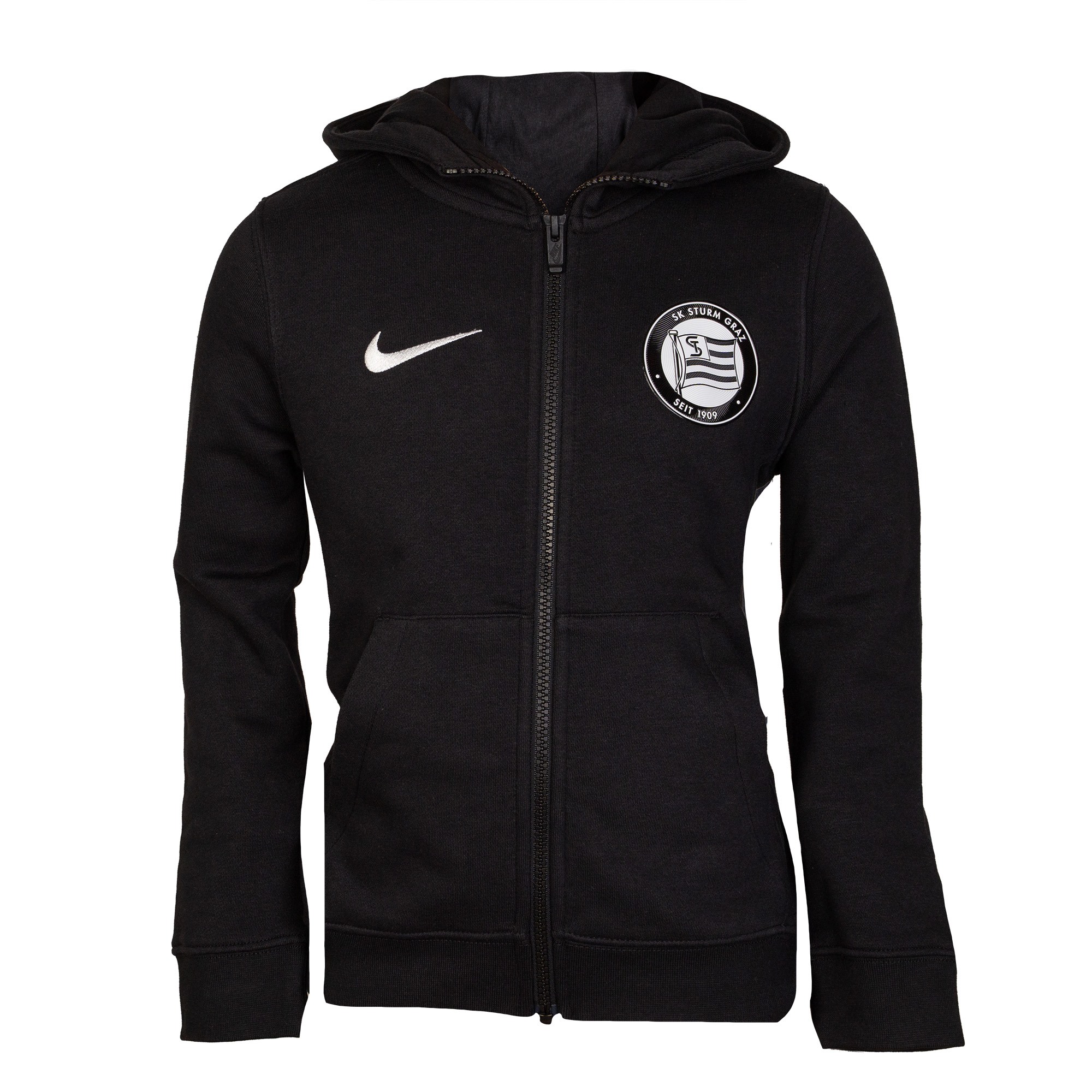 <span class="SmallerGrad2">SK Sturm - Nike Zip Hoody Kids schw. 25/26</span>
