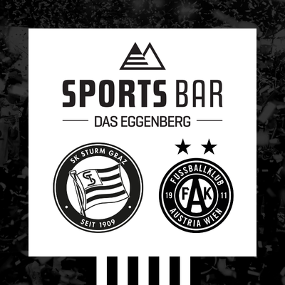 <span class="SmallerGrad2">Runde 29. SK Sturm Graz - FK Austria Wien SPORTSBAR - Das Eggenberg</span>