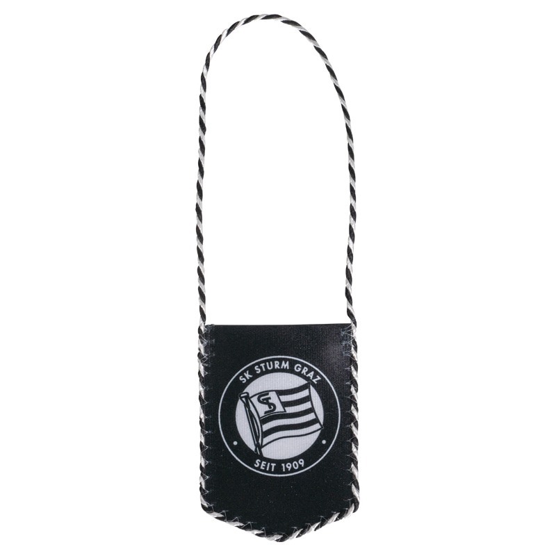 SK Sturm - Wimpel mini schwarz