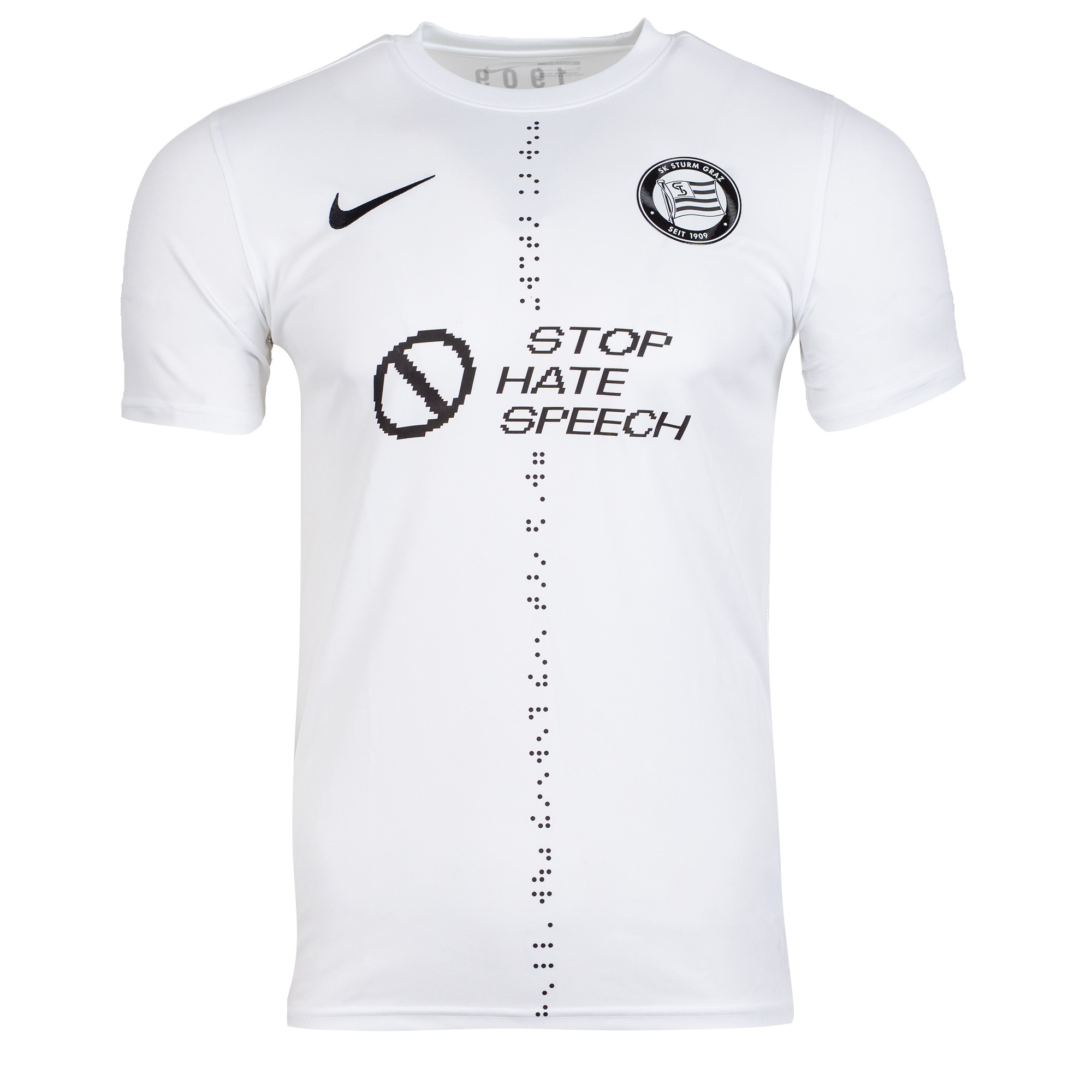 <span class="SmallerGrad2">SK Sturm - Nike Sondertrikot STOP HATE SPEECH</span>