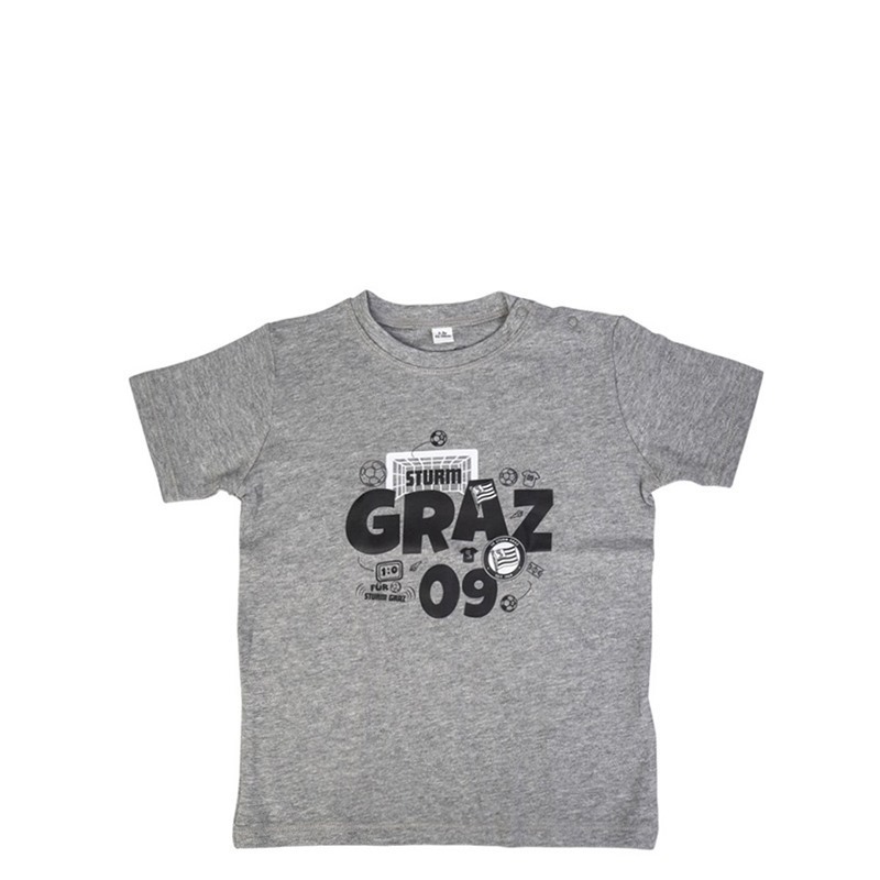 SK Sturm - Baby T-Shirt grau