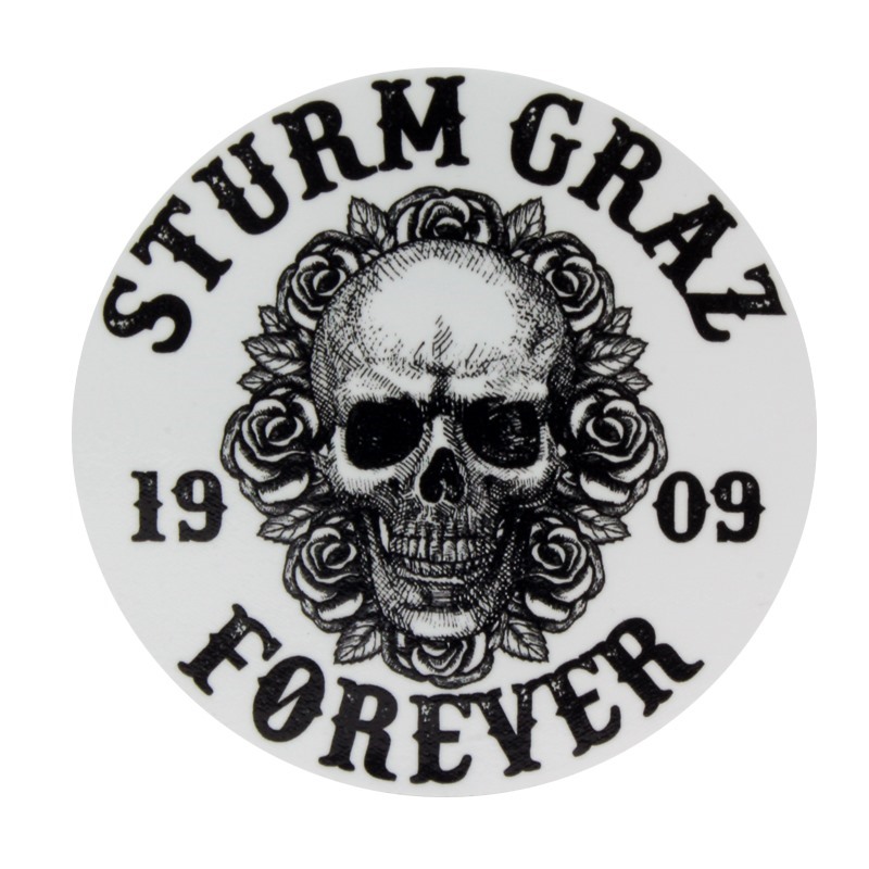 <span class="SmallerGrad1">SK Sturm - Aufkleber Sturm Graz Forever</span>
