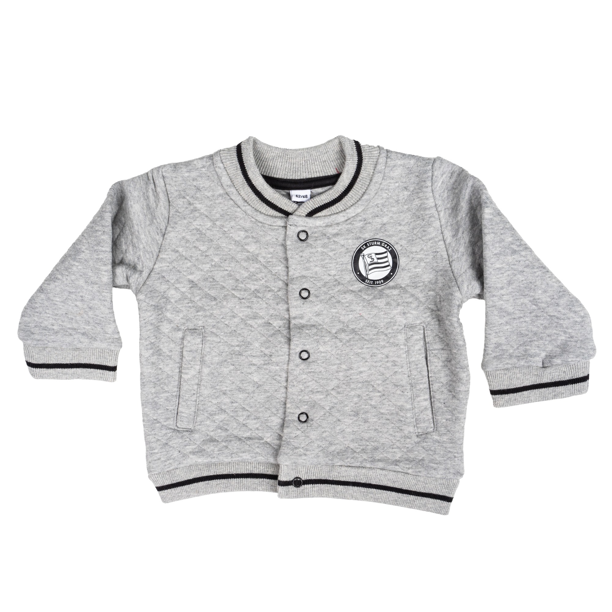 <span class="SmallerGrad1">SK Sturm - Baby Baumwolljacke grau</span>