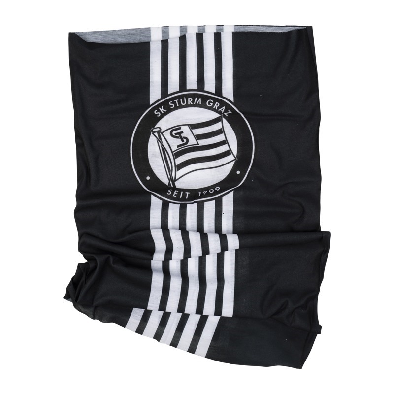 <span class="SmallerGrad1">SK Sturm - Multifunktionstuch Streifen</span>