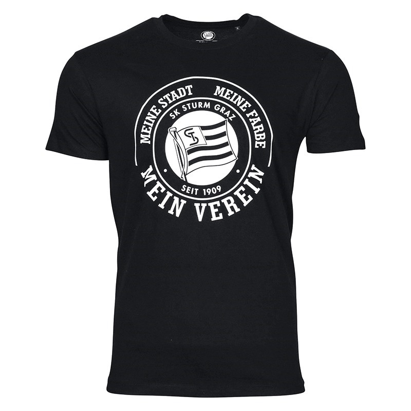 <span class="SmallerGrad1">SK Sturm - T-Shirt MEIN VEREIN schwarz</span>