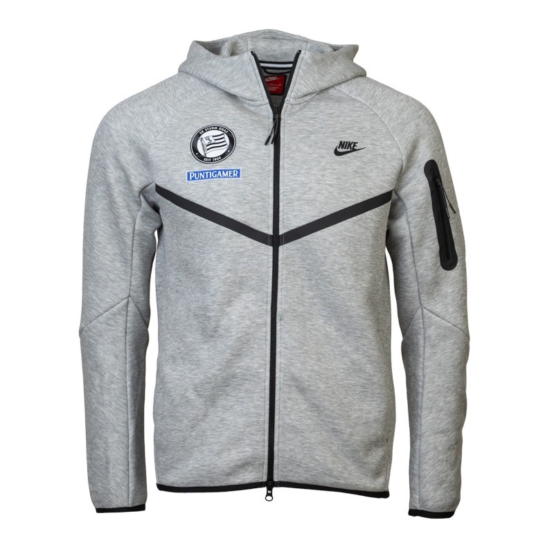 <span class="SmallerGrad1">SK Sturm - Nike Zip Windrunner grau</span>