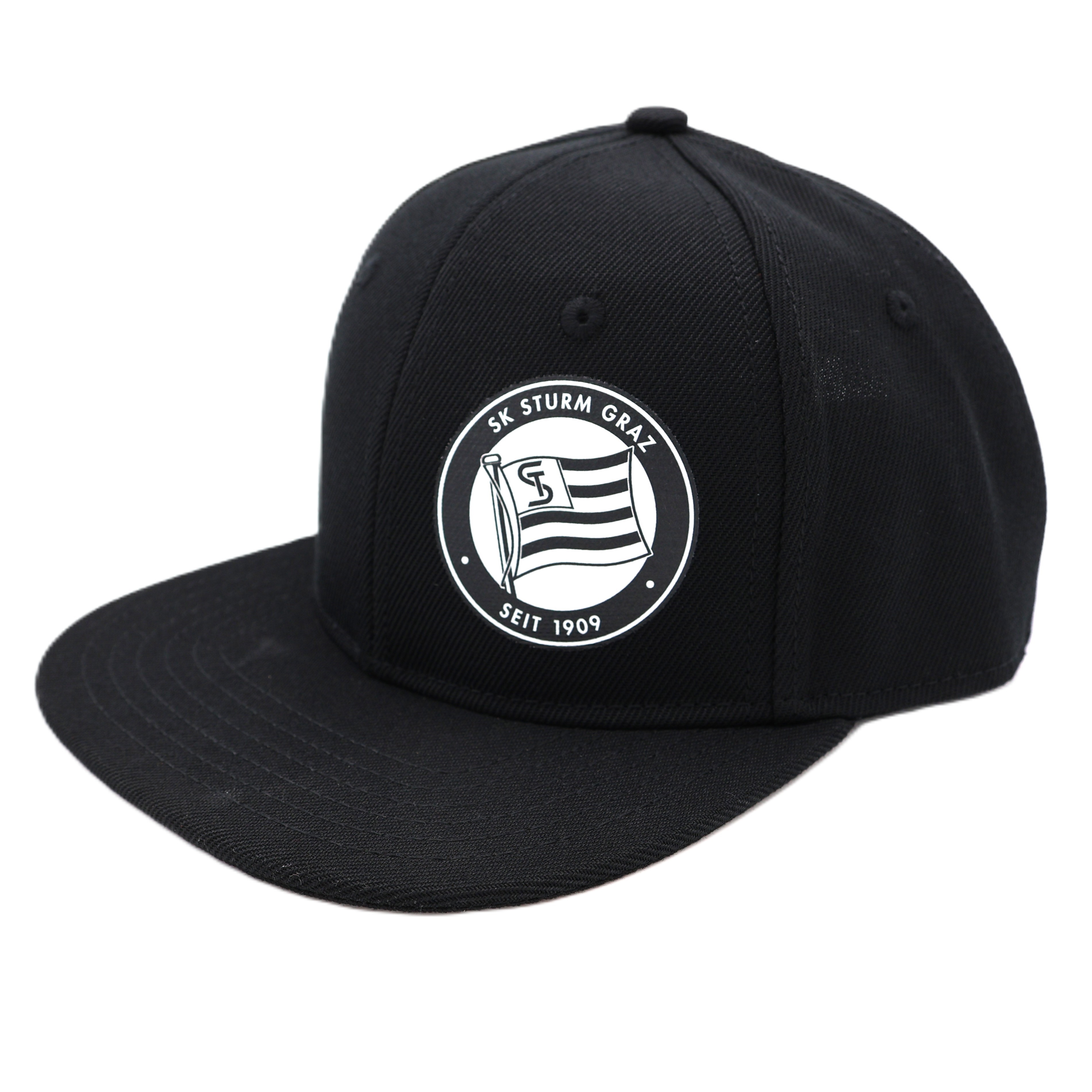 <span class="SmallerGrad1">SK Sturm - Flatcap Kids schwarz</span>