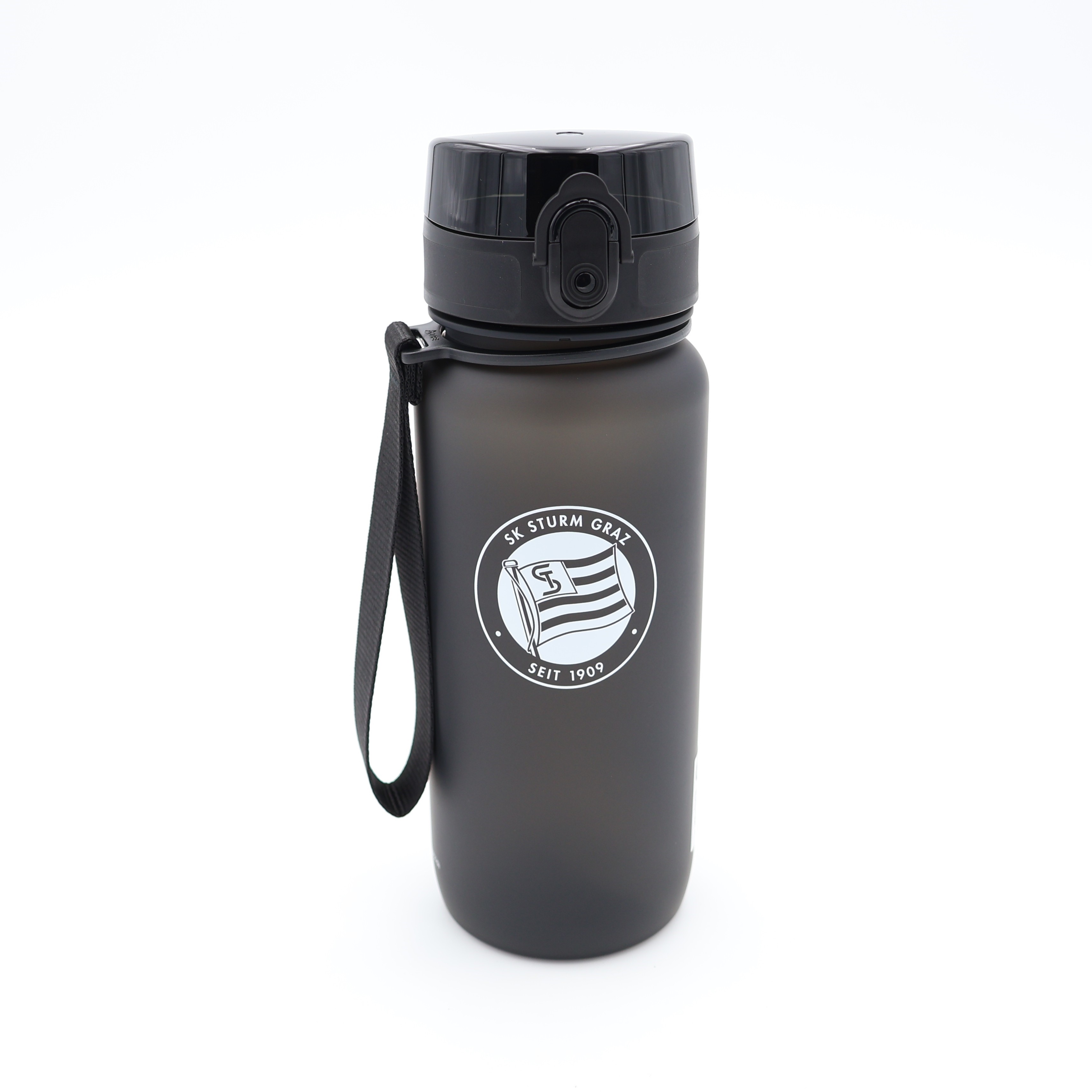<span class="SmallerGrad1">SK Sturm - Trinkflasche schwarz 650ml</span>