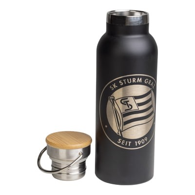 <span class="SmallerGrad1">SK Sturm - Trinkflasche Alu schwarz</span>