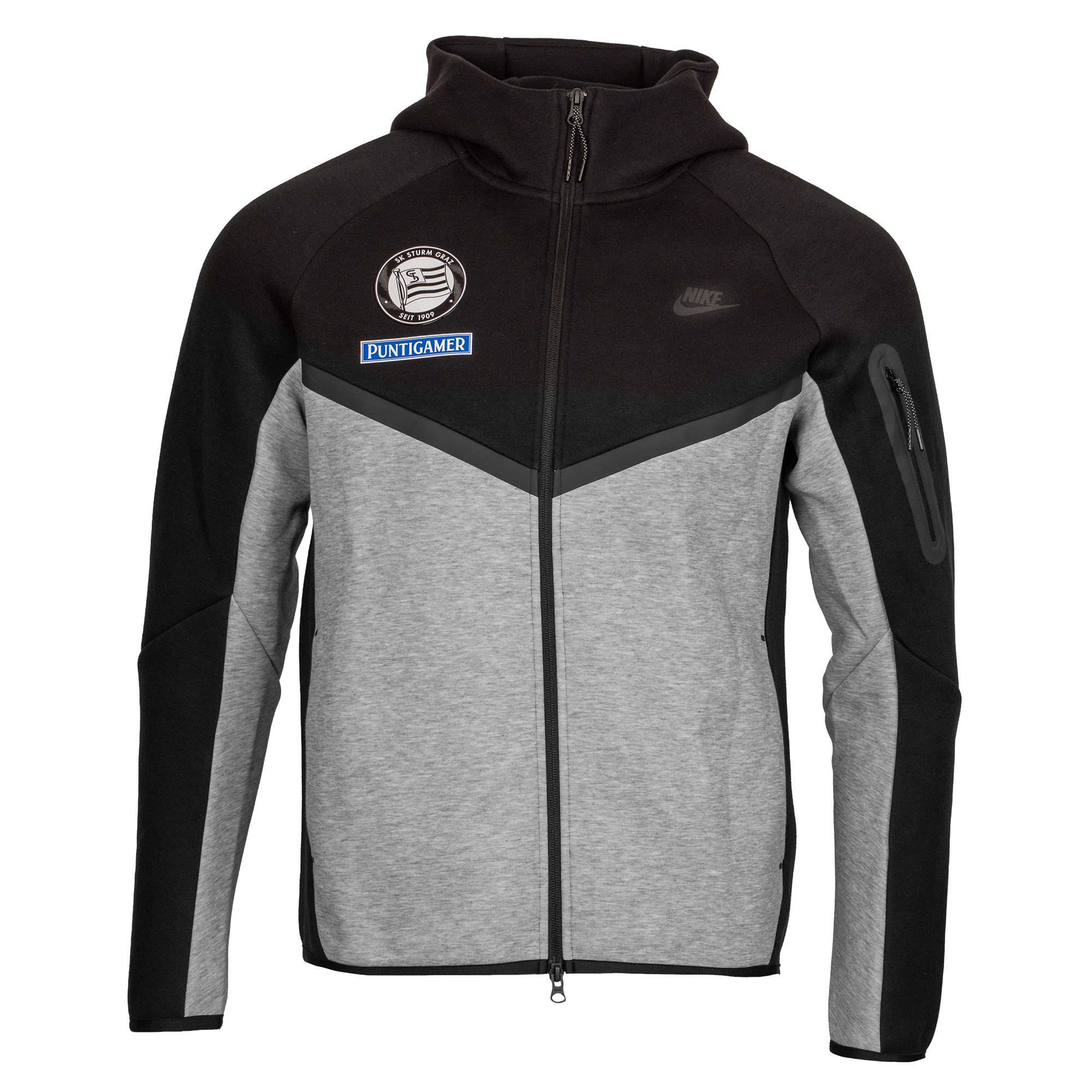 <span class="SmallerGrad2">SK Sturm - Nike Zip Windrunner schwarz/grau</span>