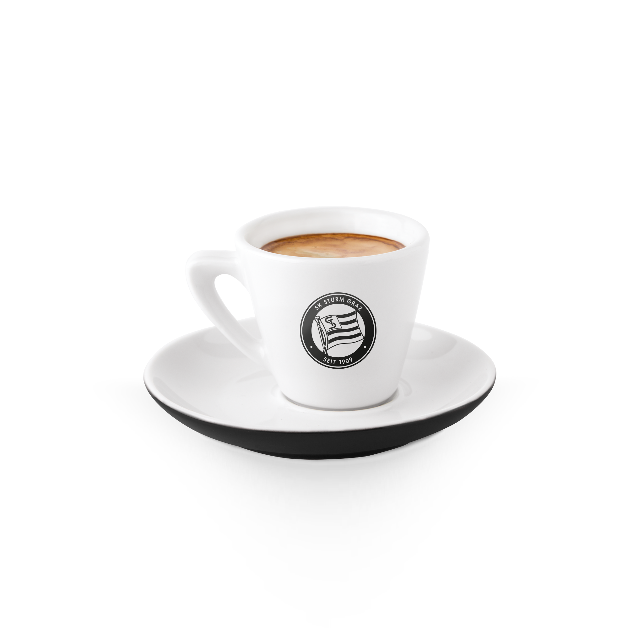 <span class="SmallerGrad1">SK Sturm - Espresso Set Streifen</span>