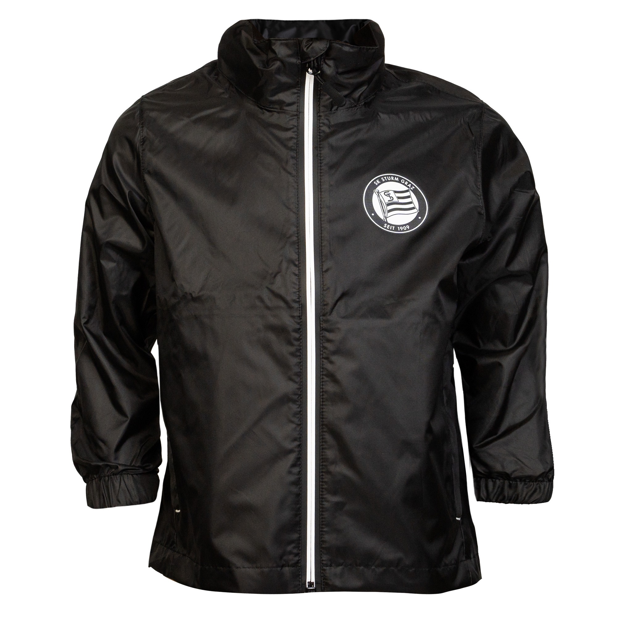 <span class="SmallerGrad1">SK Sturm - Regenjacke Kids Logo schwarz</span>