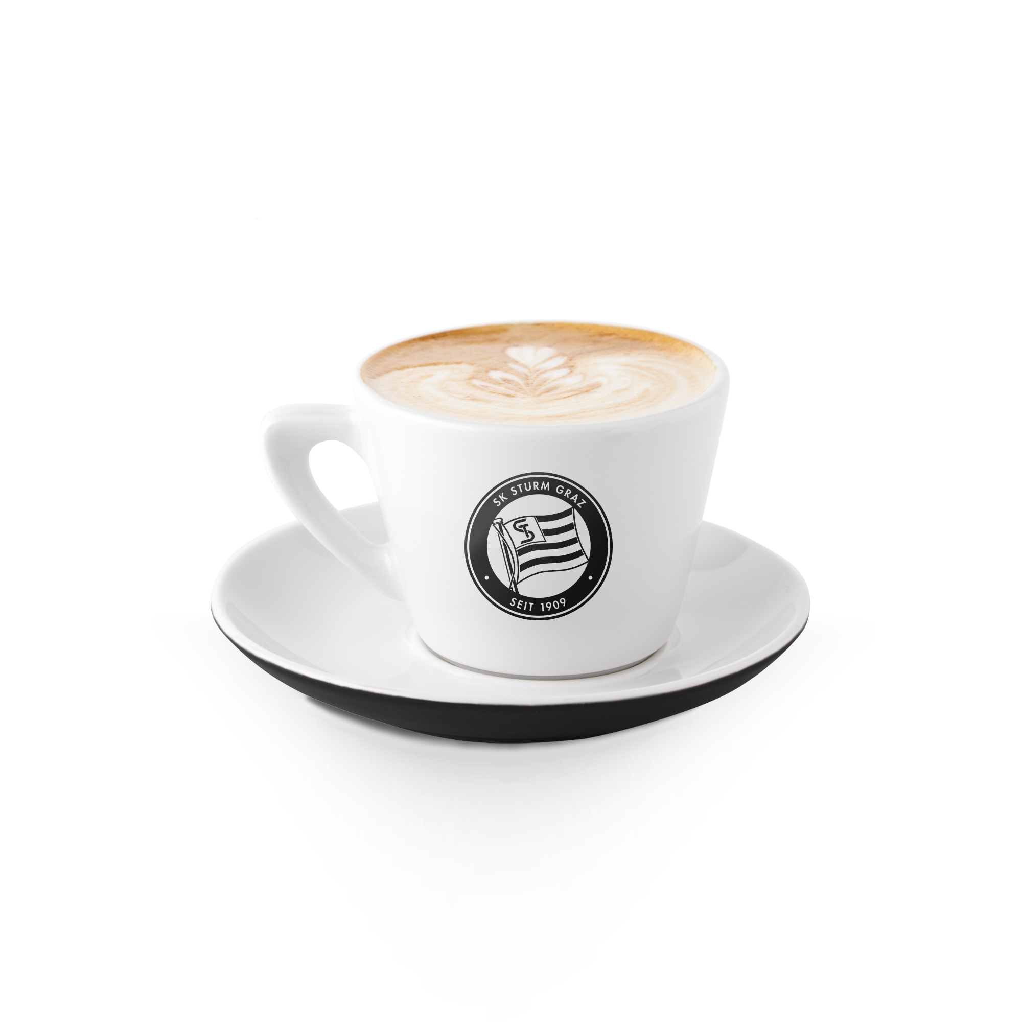 <span class="SmallerGrad1">SK Sturm - Cappuccino Set Streifen</span>