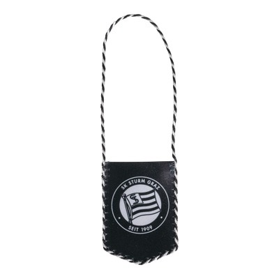 SK Sturm - Wimpel mini schwarz