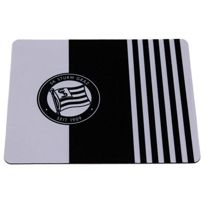 <span class="SmallerGrad1">SK Sturm - Mousepad schwarz/weiss</span>