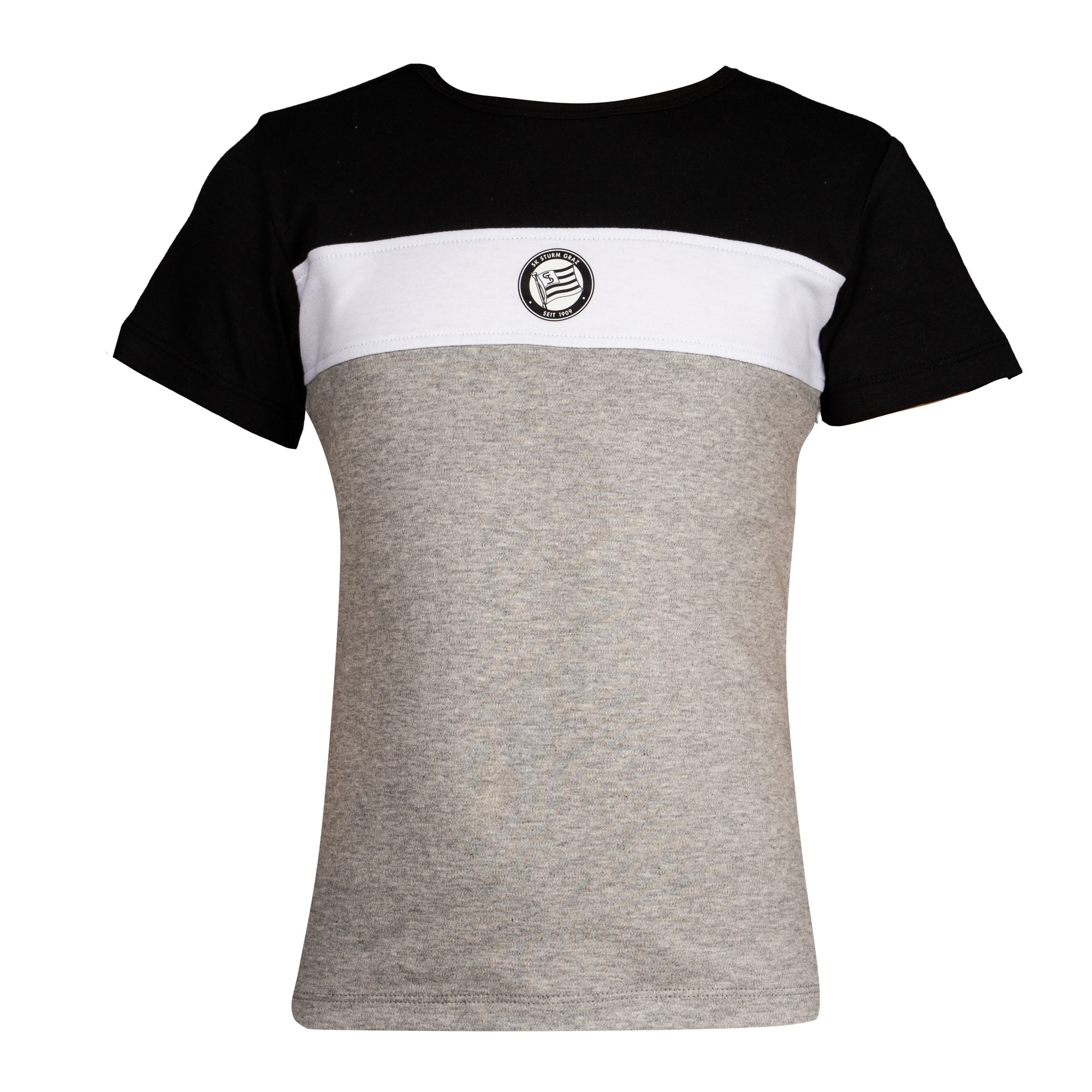 <span class="SmallerGrad1">SK Sturm - Kids T-Shirt Blockstreifen</span>