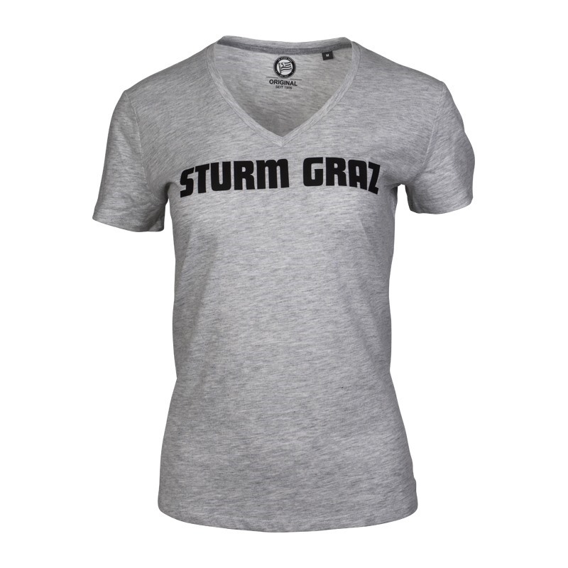 <span class="SmallerGrad1">SK Sturm - Damen T-Shirt grau Sturm</span>