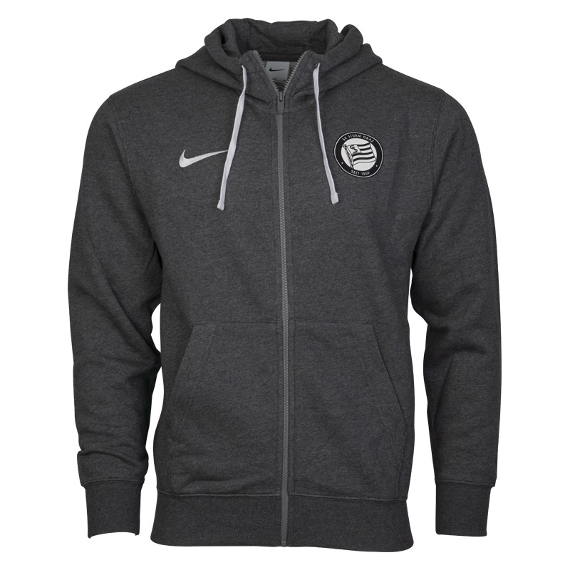 Nike Zip Hoody grau