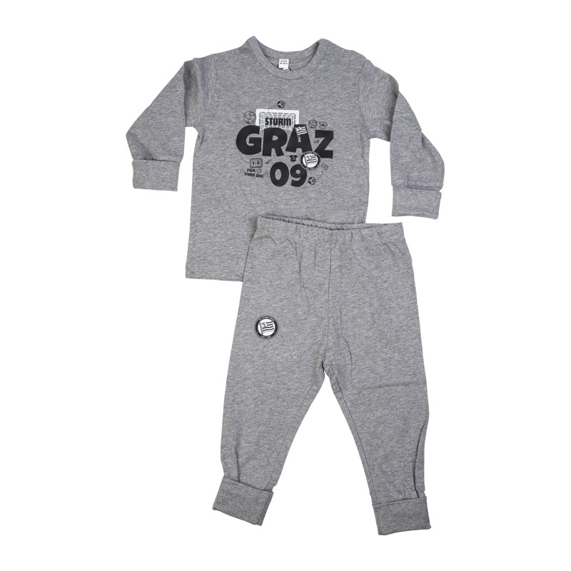 Baby Pyjama grau