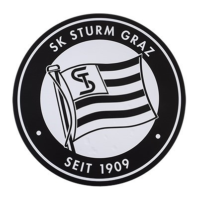 <span class="SmallerGrad1">SK Sturm - Aufkleber Logo S Ø55mm</span>