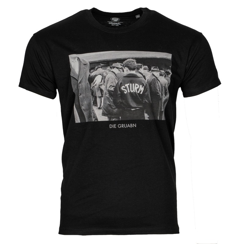 <span class="SmallerGrad1">SK Sturm - T-Shirt "Gruabn" schwarz</span>