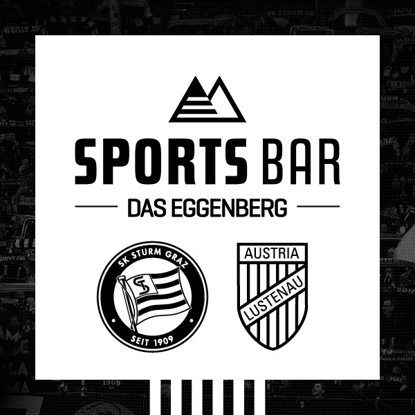<span class="SmallerGrad2">Runde 4. SK Sturm Graz - SC Austria Lustenau SPORTSBAR - Das Eggenberg</span>