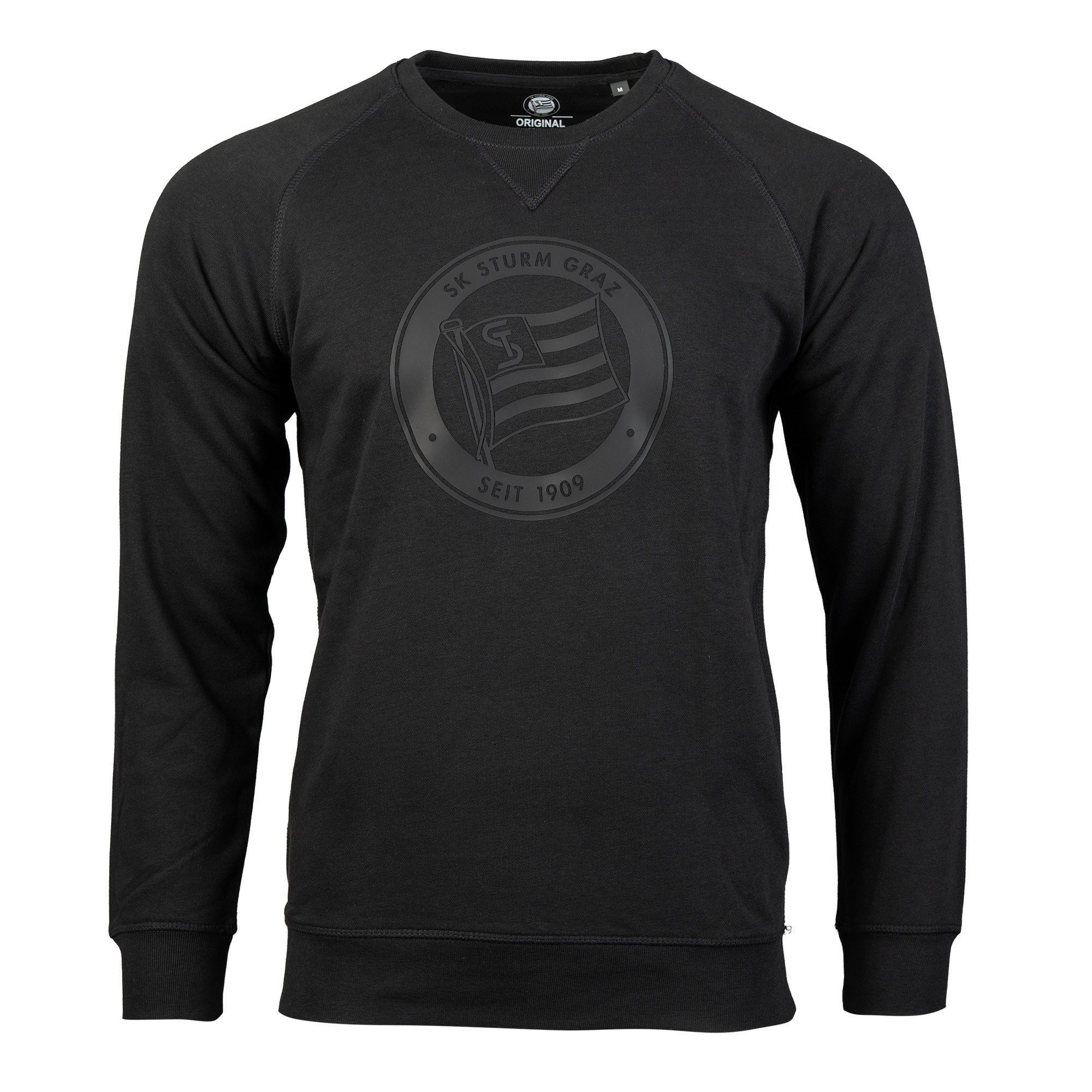 <span class="SmallerGrad1">SK Sturm - Sweatshirt Logo 3D All Black</span>