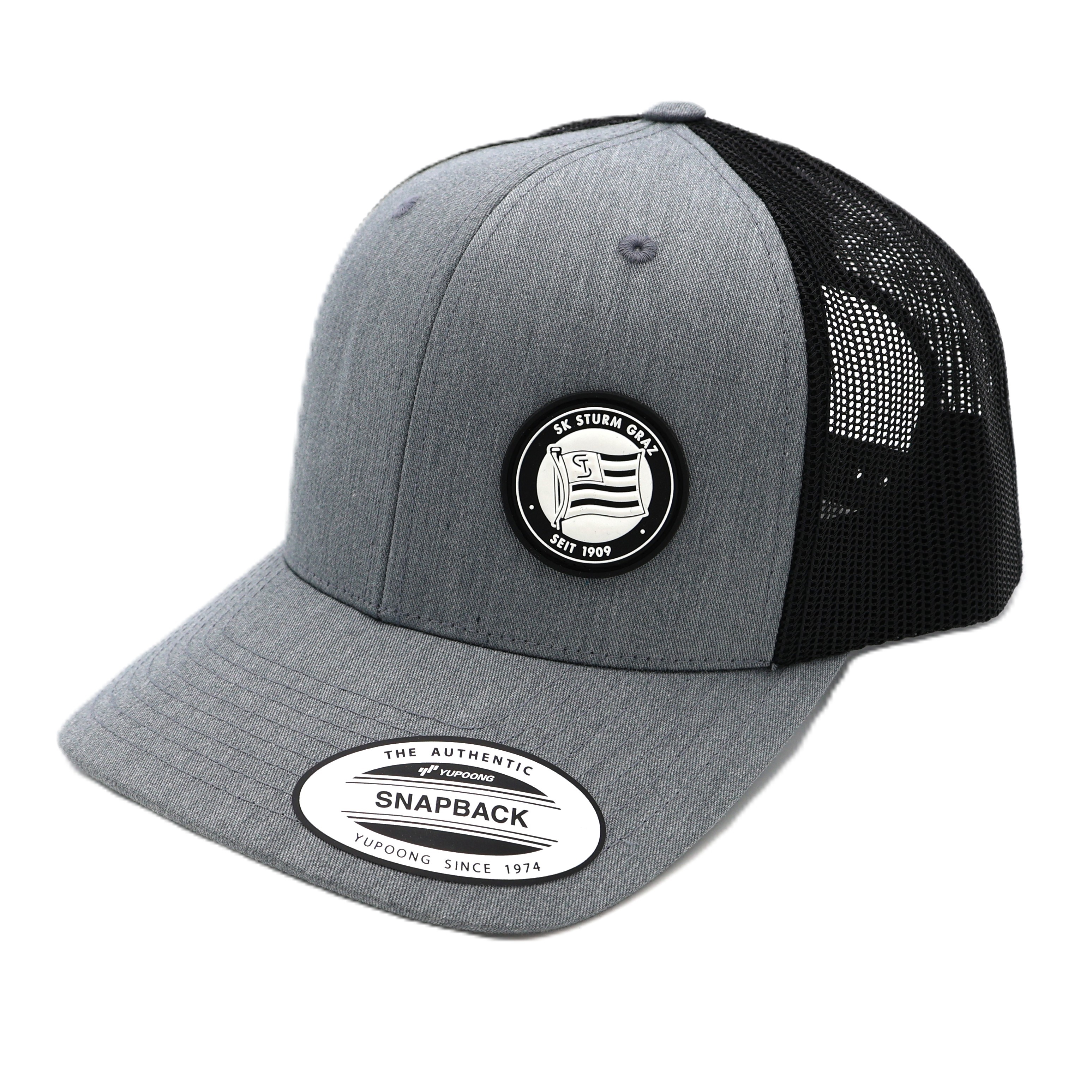 <span class="SmallerGrad1">SK Sturm - Cap Vintage grau/schwarz</span>