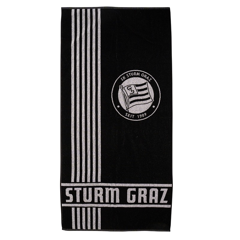 SK Sturm - Duschtuch Streifen