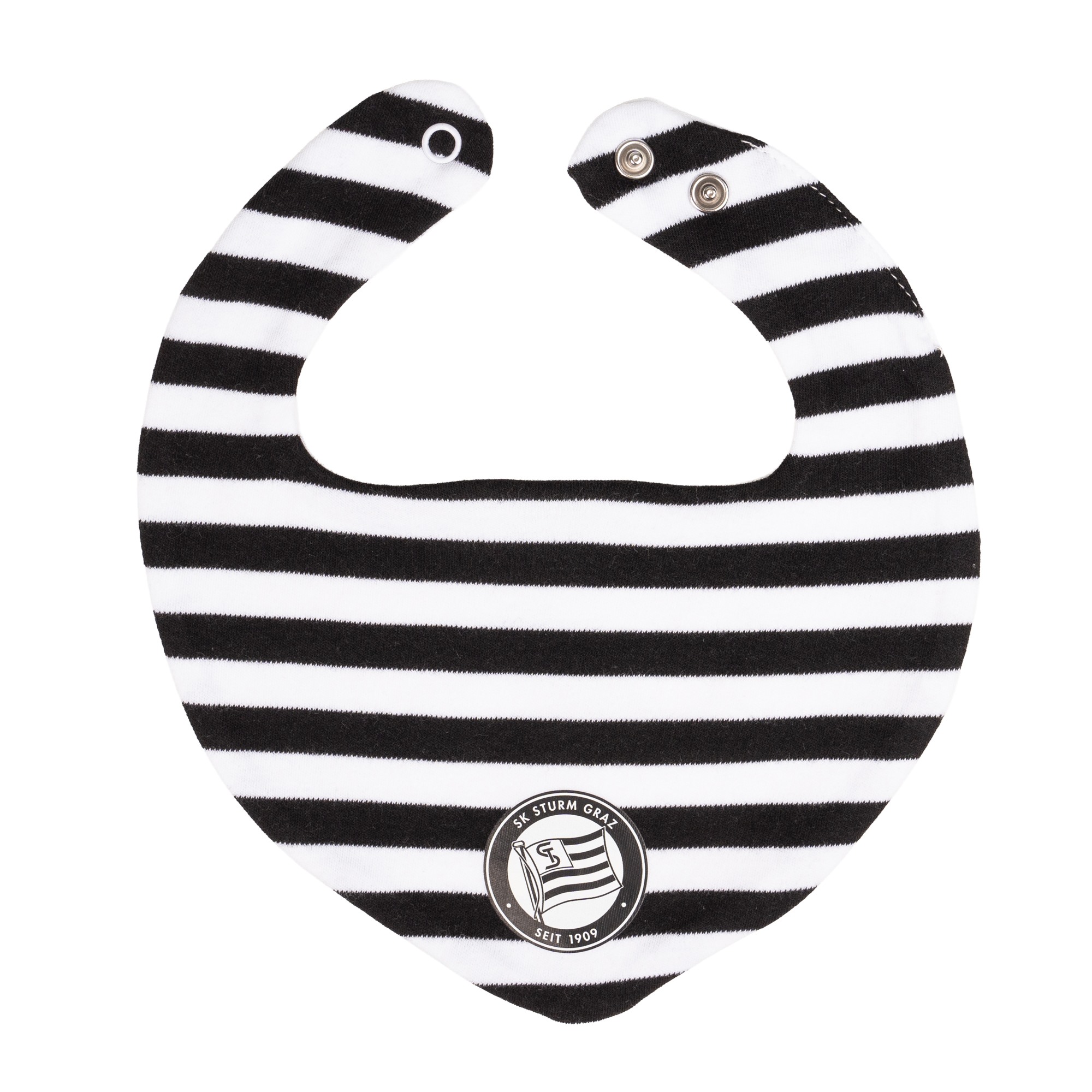 <span class="SmallerGrad1">SK Sturm - Baby Halstuch gestreift</span>