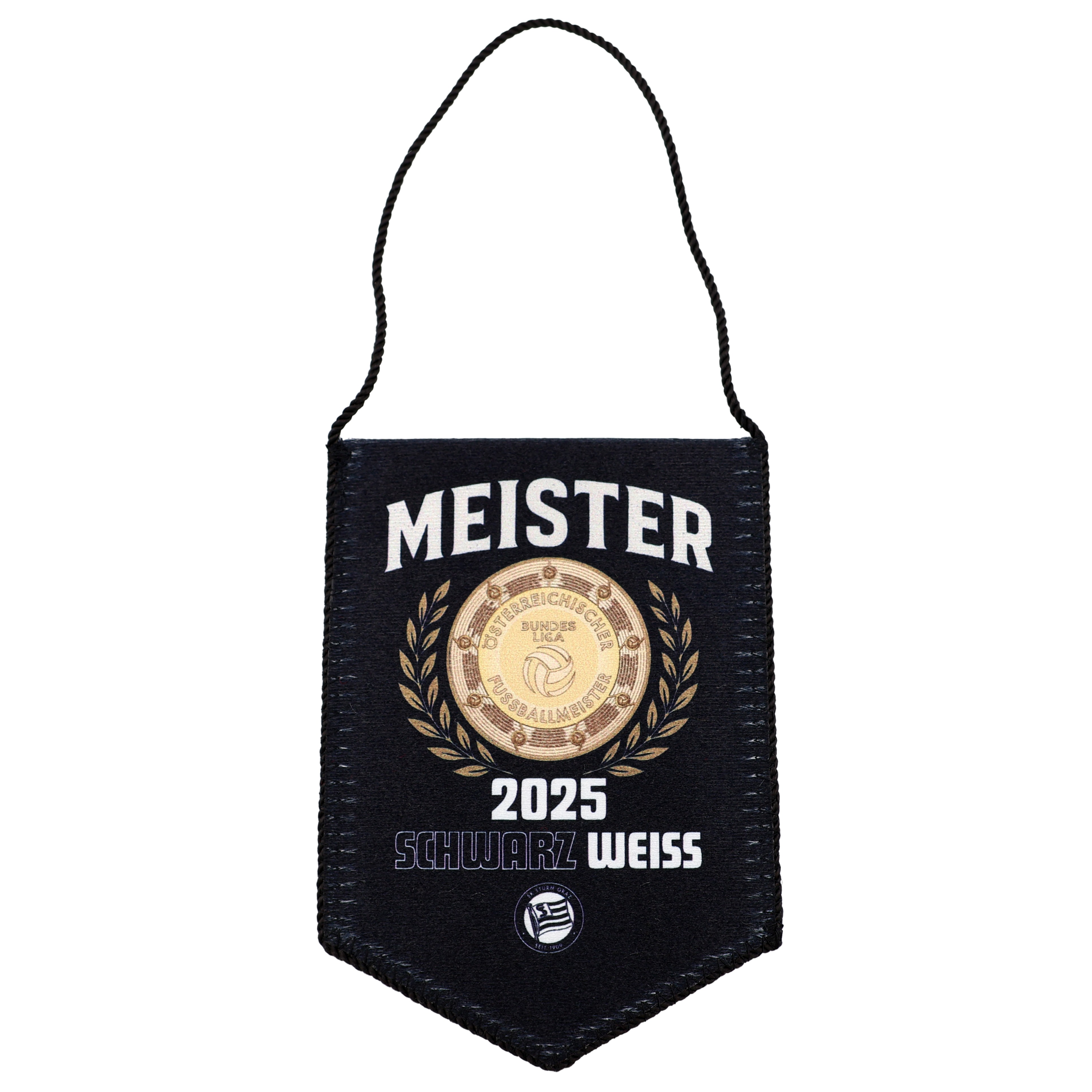 <span class="SmallerGrad1">SK Sturm - Autowimpel Meister 24/25</span>