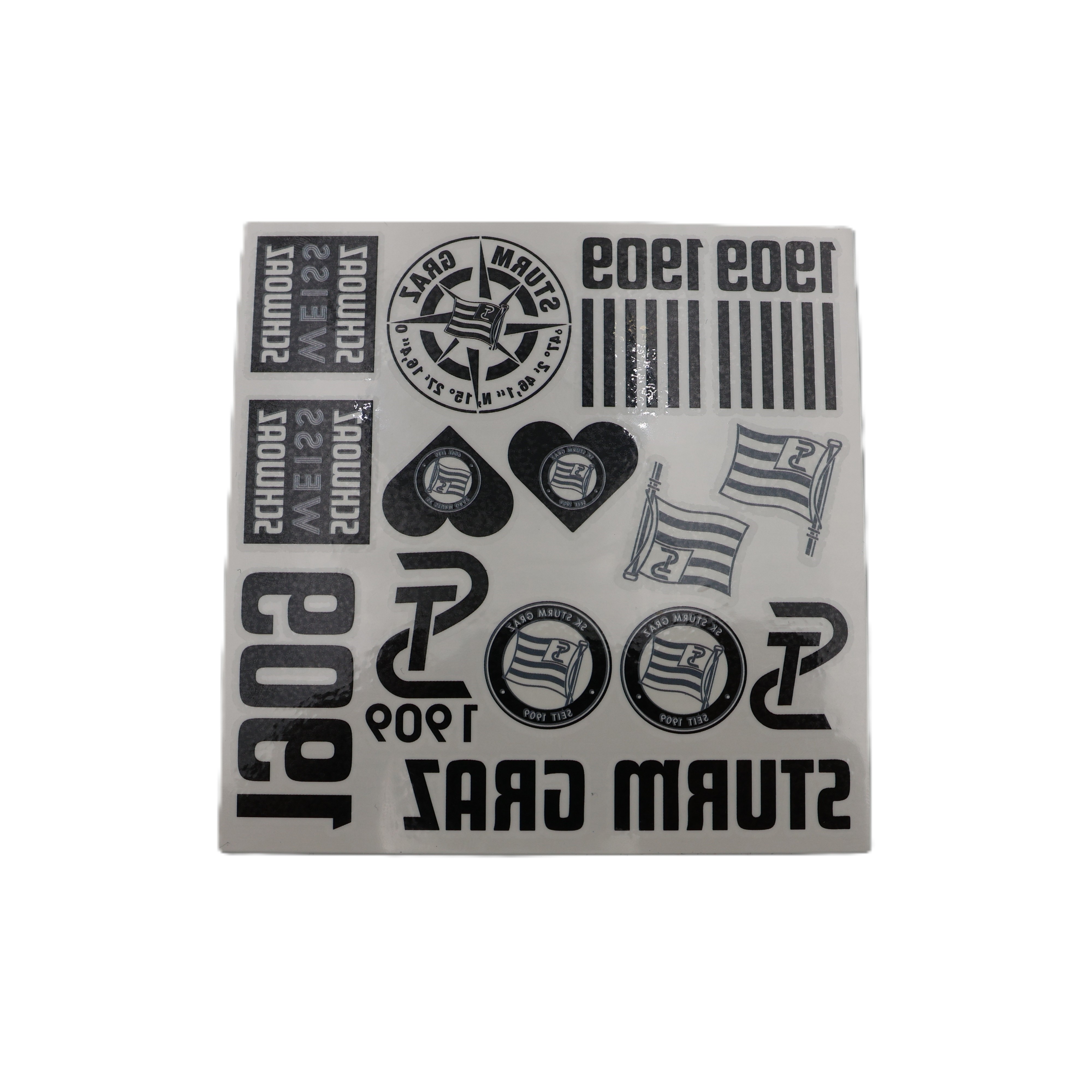 SK Sturm - Tattoo-Set